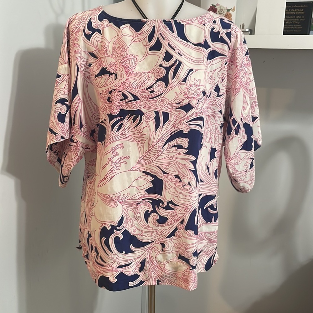 Talbots floral top